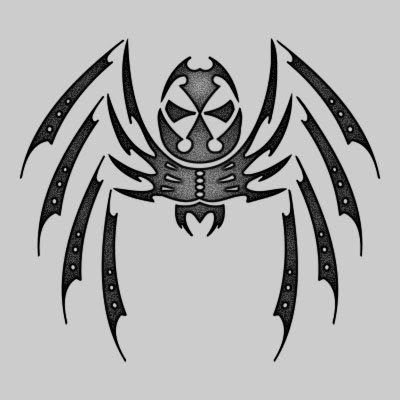 You can DOWNLOAD this Spider Tattoo Design - TATRSP04