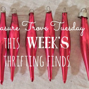 Treasure Trove Tuesday - This Week's Thrifting Finds