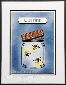 Heart's Delight Cards, Any Occasion Card, Fireflies, Jar of Love, Lightning Bugs, Stampin' Up