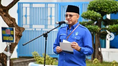 Jadi Pembina Upacara Hingga Hadiri Pembukaan Latsarmil, Ini Pesan Penting Dirut Perumda AM Kota Padang