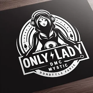 Logo theme - djette dj Lady woman girl Fille femme dmc mystic princess princesse féminise