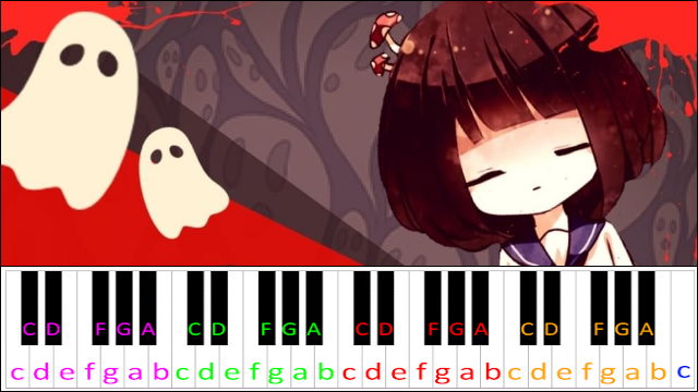 Miss Wanna Die by Shinitai-Chan (JubyPhonic) Piano / Keyboard Easy Letter Notes for Beginners