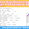 Contoh Soal Bahasa Inggris Kelas 4 Sd Semester Genap