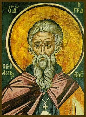 Saint Theodore The Graptos Who Was Branded With Twelve Iambic Verses