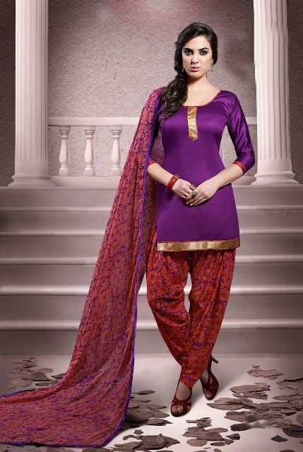 Latest Indian Dresses For Girls Patiala Shalwar Souit Designs 2015