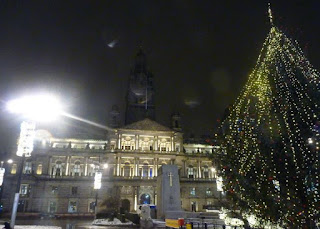 Mercado Navideño de George Square.