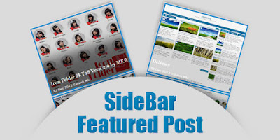 Sidebar Featured Post dengan CSS dan jQuery 