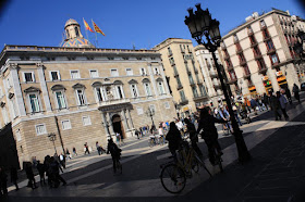 Sant Jaume Square in Barcelona