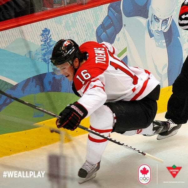 Canadian Tire Congratulates Jonathan Toews and Team Canada's Olympic Gold Medal