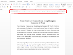 Cara Menampilkan dan Menghilangkan Ruler di Microsoft Word