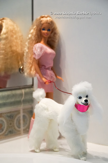 Barbie Fashion Play doll and Lord the dog