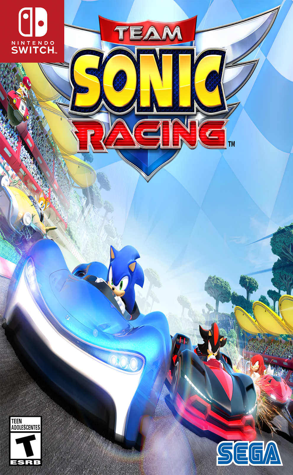 Team Sonic Racing - Cover Art