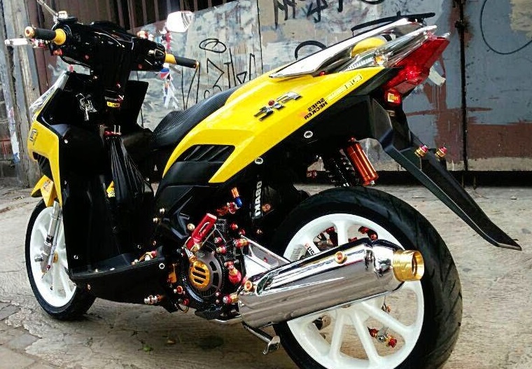 BonCel ModiF  3 gambar Modifikasi  Vario  Techno  125 