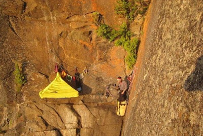 Sleeping Dangerously - Mountain Sleeping Seen On www.coolpicturegallery.us