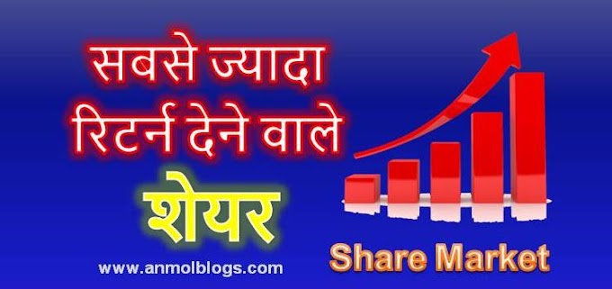 सबसे ज्यादा रिटर्न देने वाले शेयर 2023 । sabse jyada return dene wala share