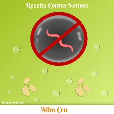 Receita Contra Vermes: Alho Cru