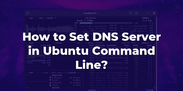 How to Set DNS Server in Ubuntu Command Line?