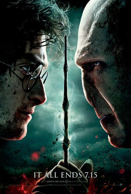 harry potter 7 movie poster. harry potter and the deathly