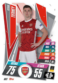 Topps Match Attax 2020-2021 Arsenal Set