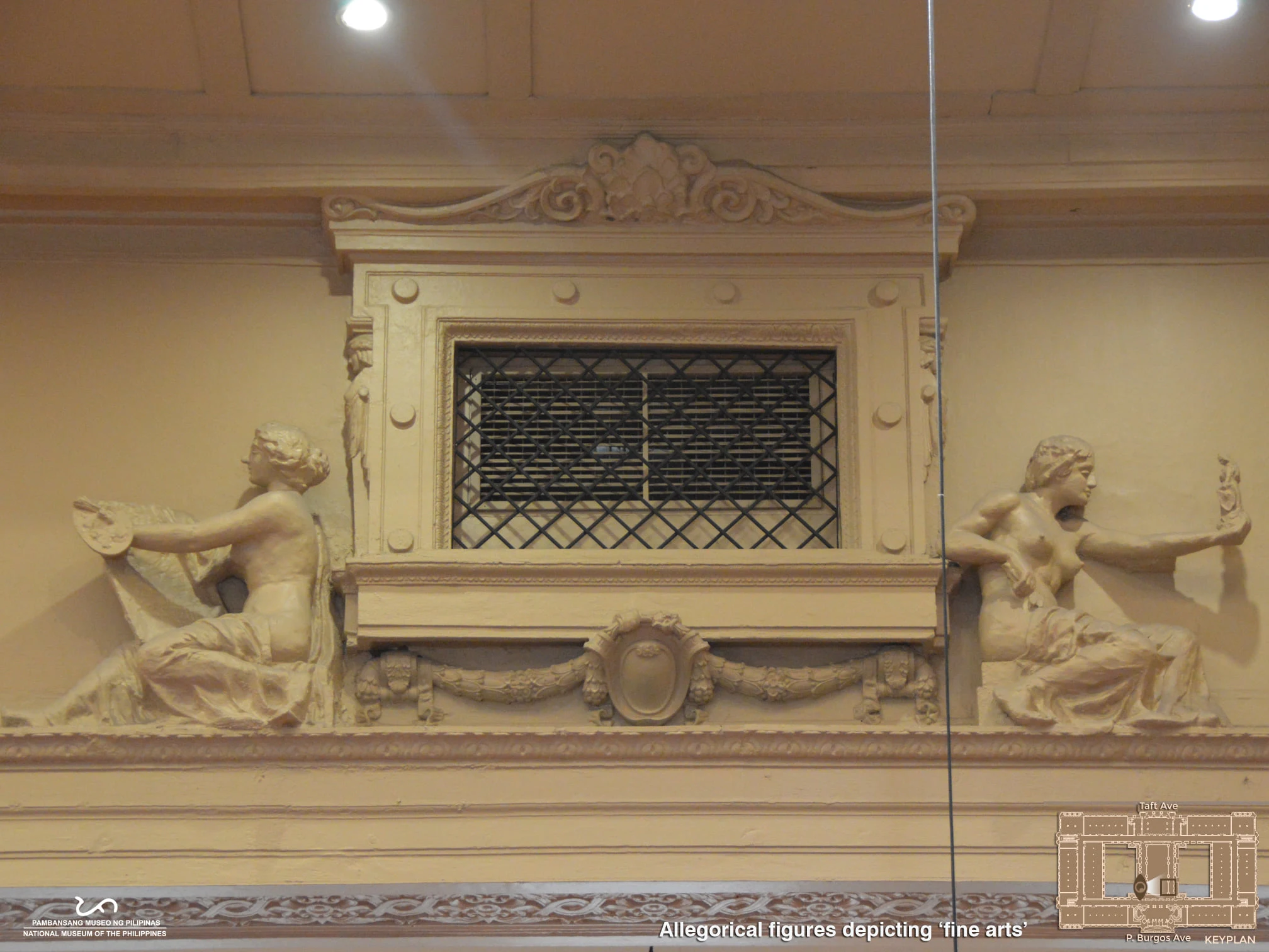 Architectural Ornamentation - National Museum of Fine Arts (formerly the Old Legislative Building - Philippines)