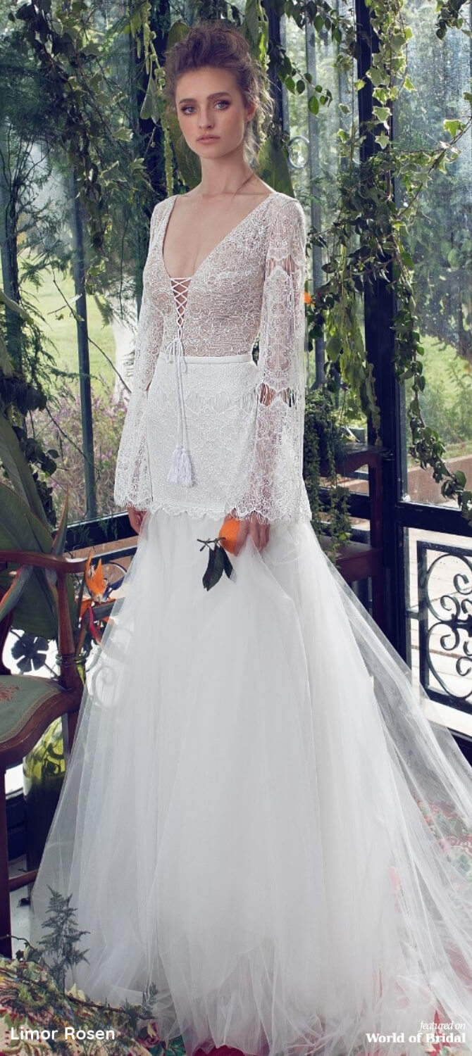 Limor Rosen 2020 Bridal fit and flare dress