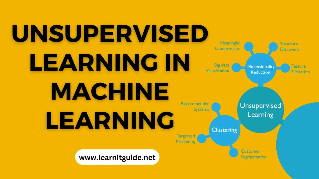 Unsupervised Learning in Machine Learning