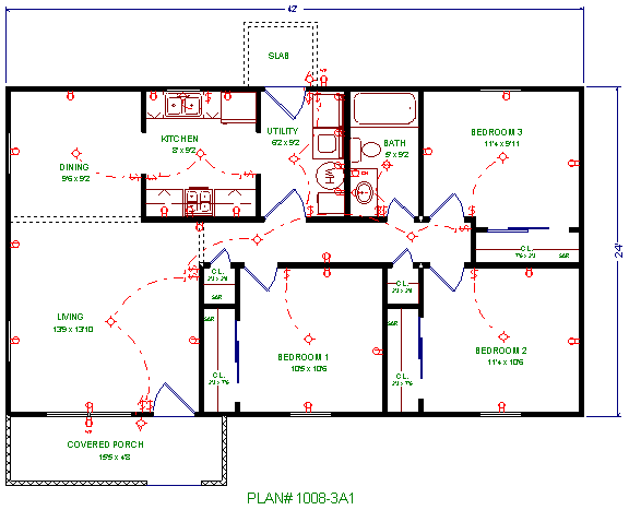  Electric  Work House  Electrical  Wiring Plan 