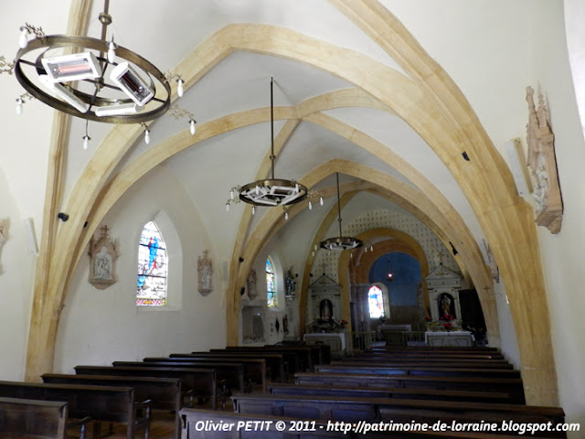 FORCELLES-SAINT-GORGON (54) - L'église de la Conversion de Saint-Paul