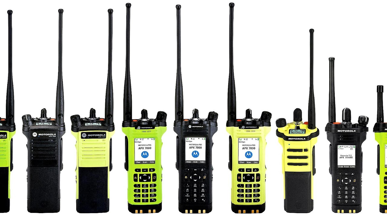 Motorola Intrinsically Safe Two Way Radio