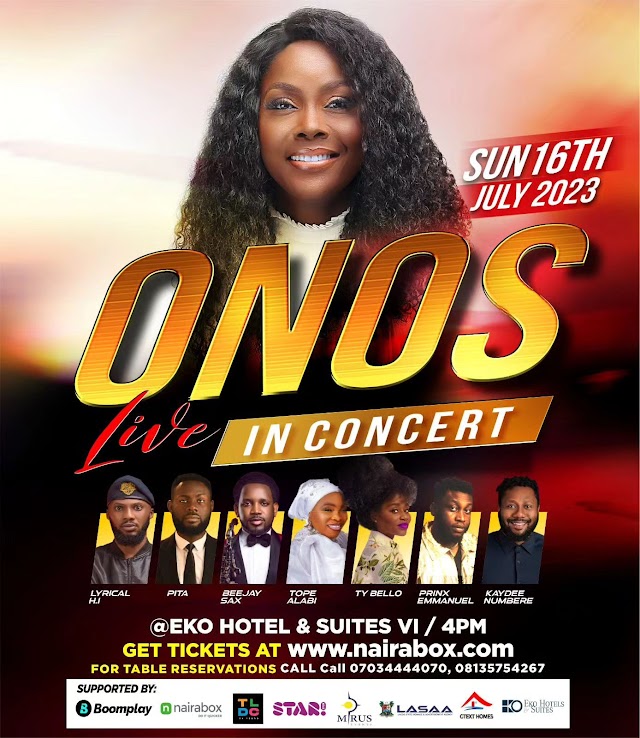 Date, Time & Gospel Artistes For Onos Live In Concert 2023 