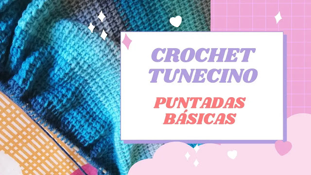 COMO TEJER  GRATIS Puntadas en Técnica Tunecino