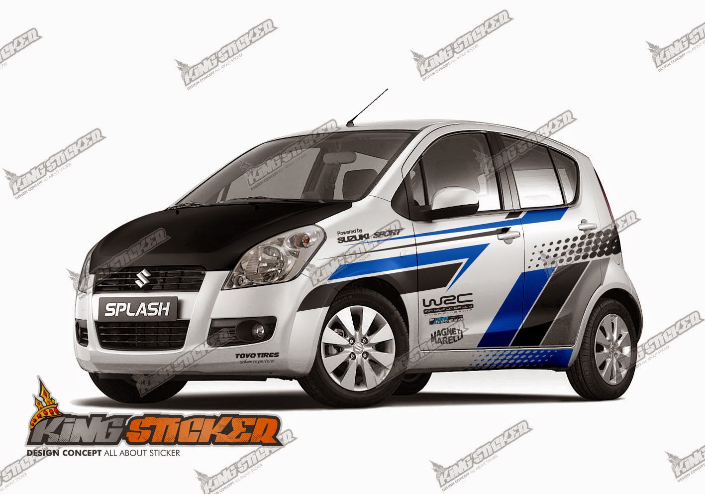  CUTTING  STICKER  SUZUKI  SPLASH King Sticker  bali