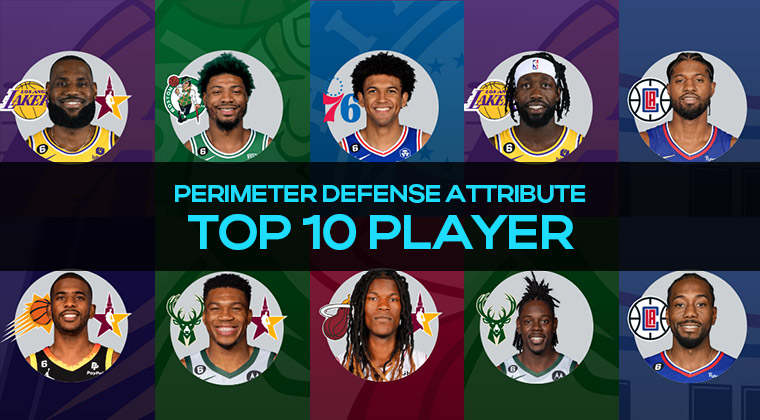 NBA 2K23 Perimeter Defense Attribute