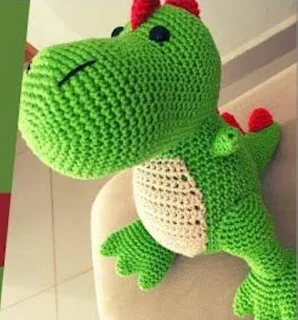 PATRON GRATIS DINOSAURIO AMIGURUMI 68303