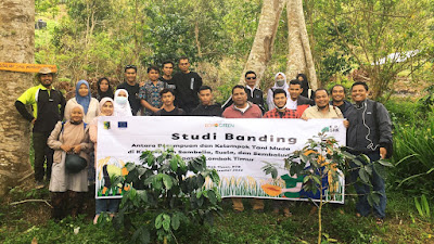 Enam Kelompok Tani di Lombok Timur Kembali Lakukan Studi Banding, Kali Ini di Kecamatan Sembalun