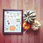 one of my goals for the afternoon is to decorate for fall.