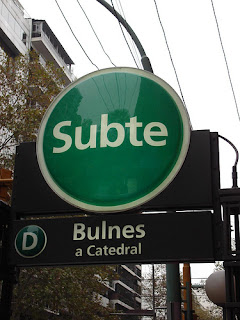 Subte estacion Bulnes