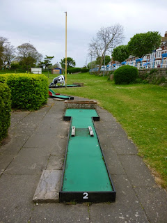 Crazy Golf course on South Parade in Skegness