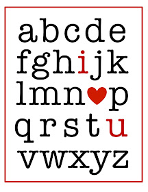 Valentine Alphabet Love printable @michellepaigeblogs.com