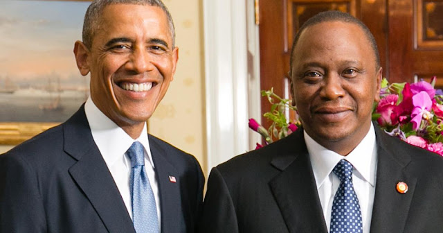 Obama and Kenyatta