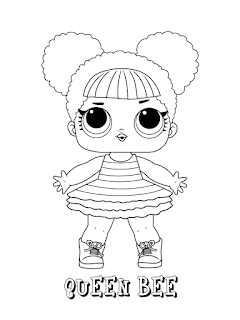 LOL Surprise Free Printable Coloring Pages.