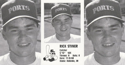 Rick Stiner 1990 Stockton Ports card