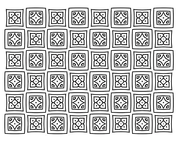 Free Square Quilt Pattern Adult Coloring Page