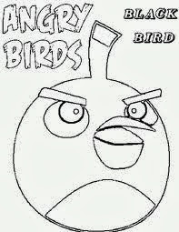 Free Angry Birds Coloring Pages 1