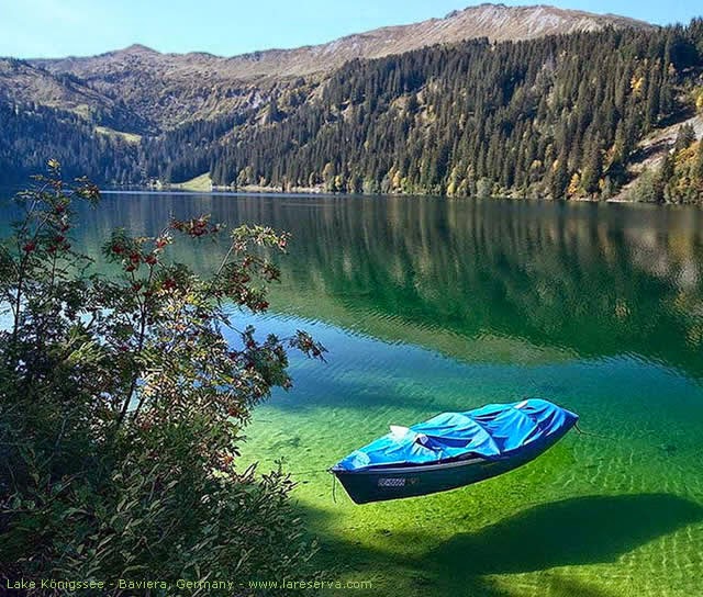 Lako Königssee - Baviera, Alemanha, Germany