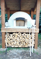 Wood fired pizza oven