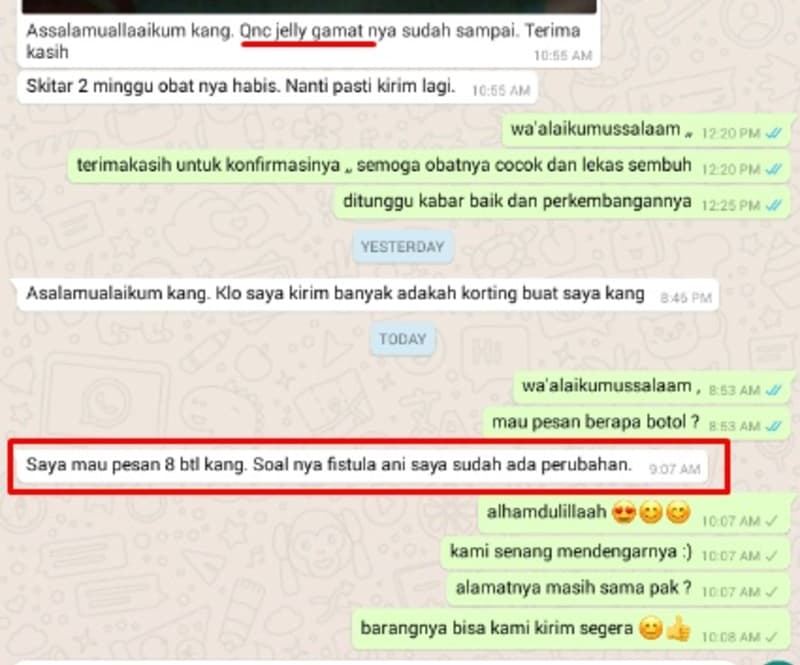 Cara Menyembuhkan Abses Anus Secara Alami Tanpa Operasi ~ TESTIMONI QNC JELLY GAMAT