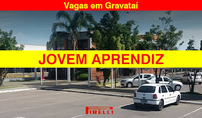 Pirelli abre vagas para Jovem Aprendiz em Gravataí