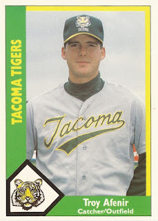 Troy Afenir 1990 Tacoma Tigers card