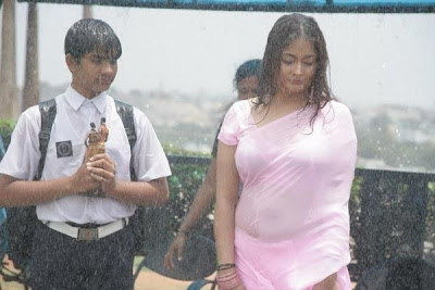 Kiran Hot Wet Scene in High School Movie Stills